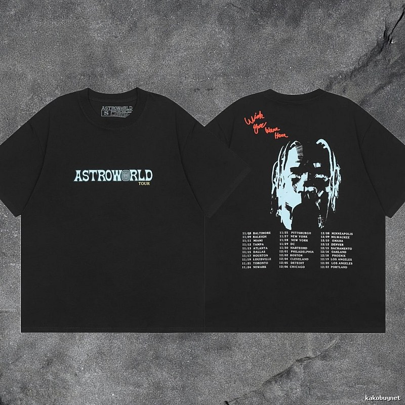 Denim Tears Black Graphic T-Shirt Easy Pairing