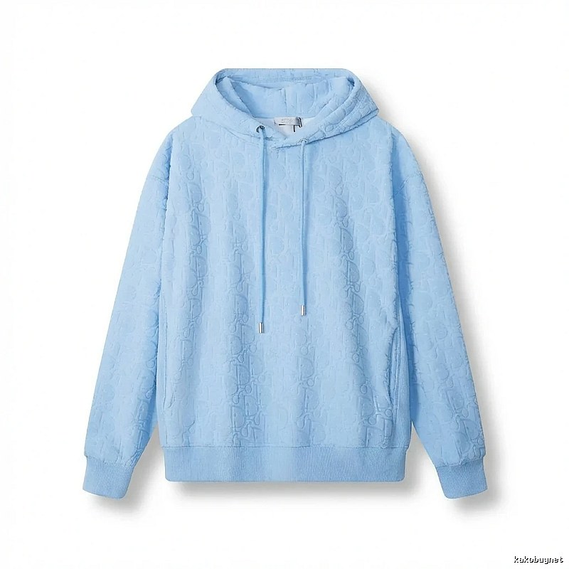 Dior's classic light blue hoodie
