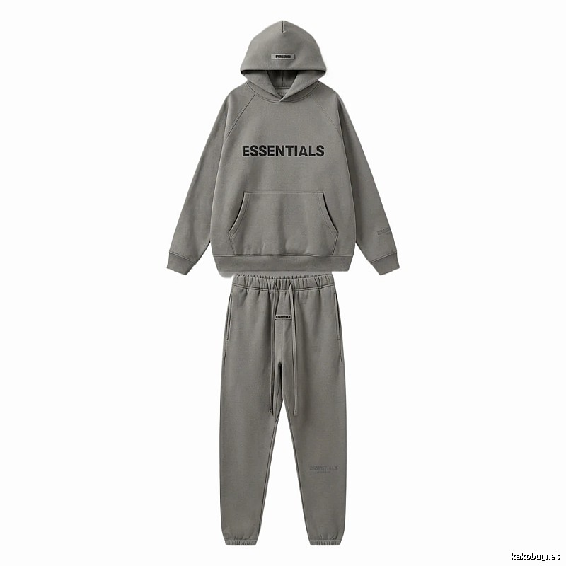 ESSENTIALS grey casual suit