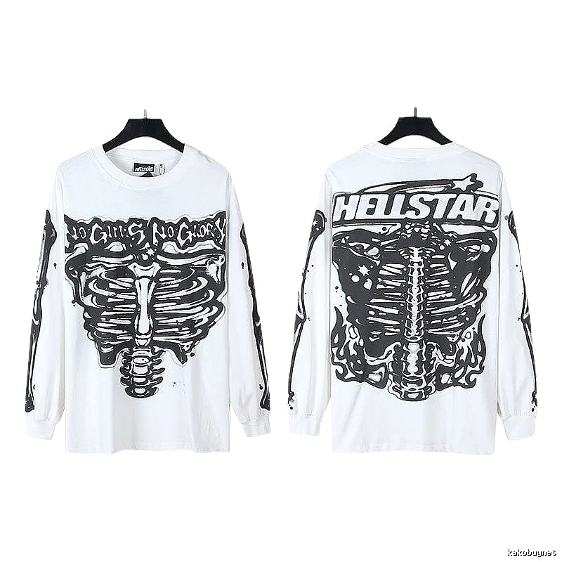 Hellstar Dark Style Skull White T-shirt