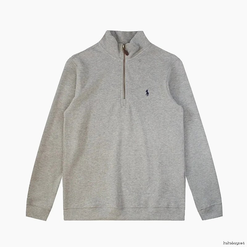 Lacoste Logo Detail Quarter-zip sweatshirt Black Quarter Zip with Relaxed Feel