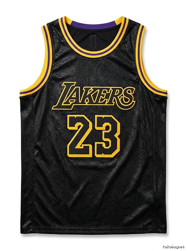 LBJ Lakers retro-style jersey