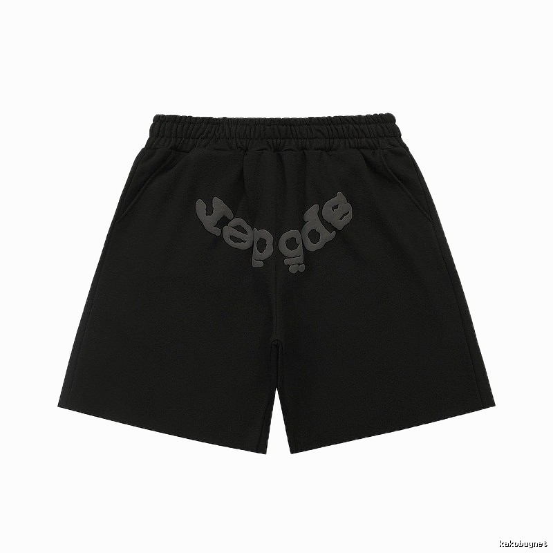 Sp5der letter trendy brand style shorts