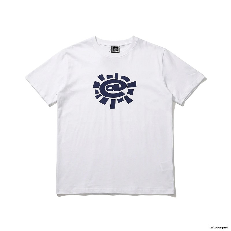 ADWYSD Printed Simple White T-shirt