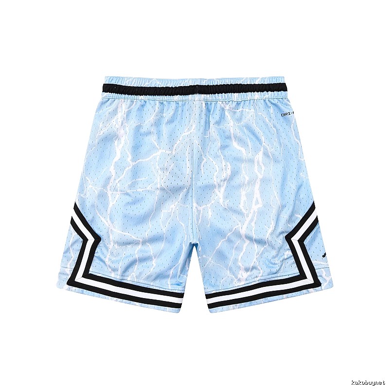 AJ Lightning Pattern Athletic Shorts