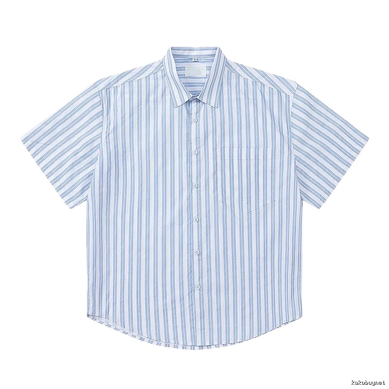 AMI Stripe Minimalist Style Shirt