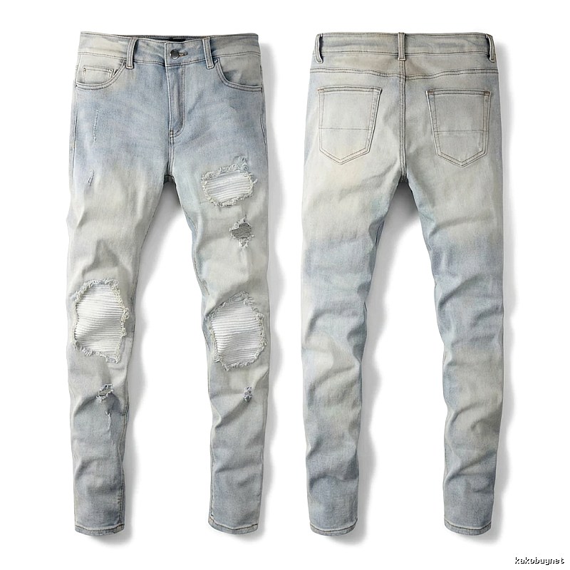 AMIRI distressed jeans with holes