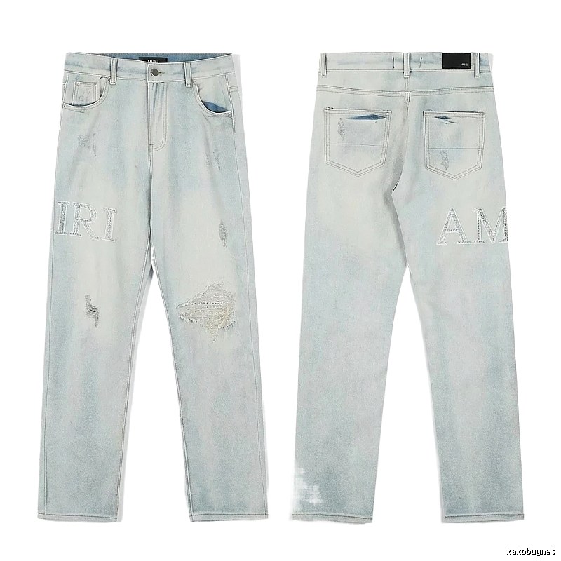 AMIRI Ripped Trendy and Cool Style Jeans