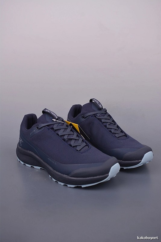 Arc'teryx Navy Blue Trail Sneakers and Treaded Trail Sole