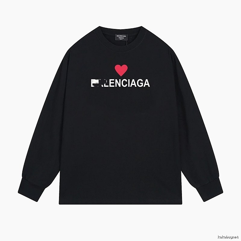 Balenciaga Love Simple Black T-shirt