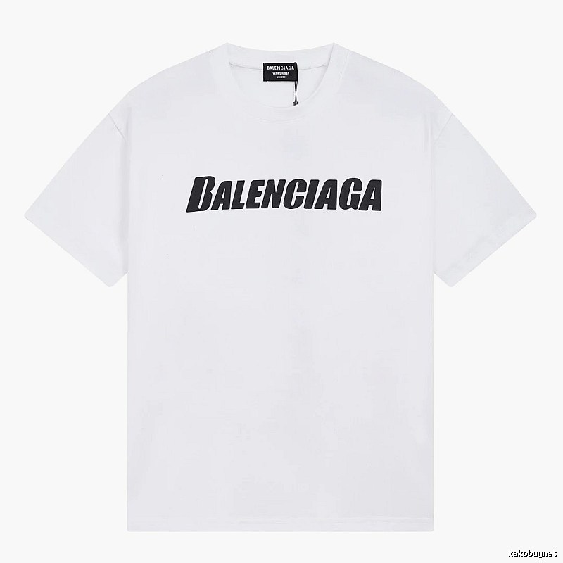 Balenciaga minimalist white T-shirt