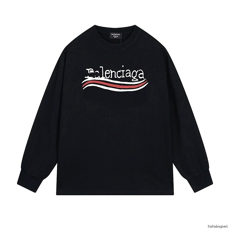 Balenciaga wavy black sweatshirt