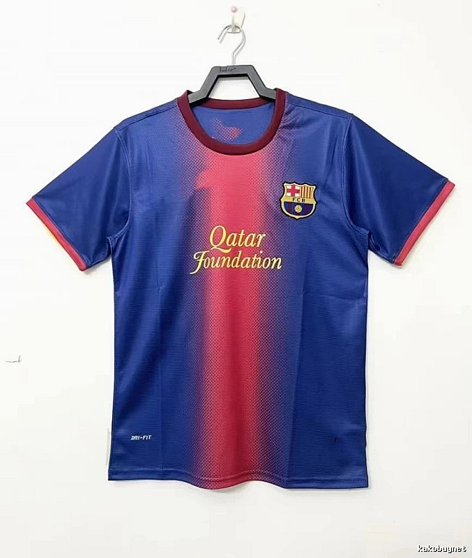 Barcelona Gift Ready Retro soccer jersey Blue Red Barcelona with Fresh Pattern