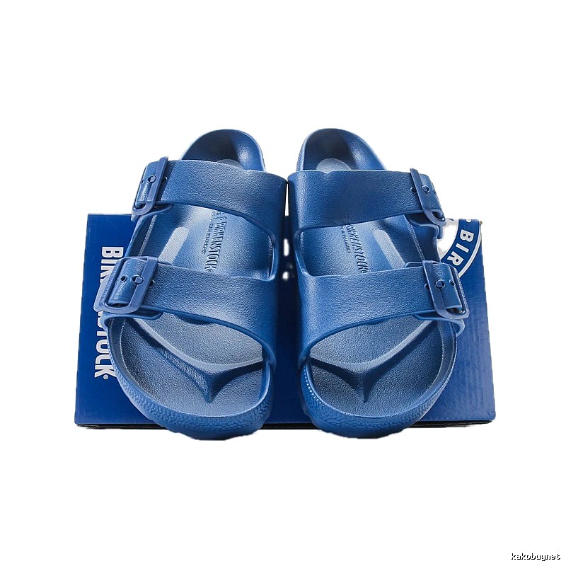 BIRKENSTOCK Arizona Casual Blue Slide Sandals