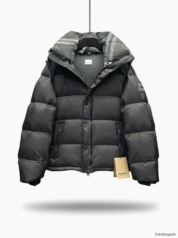 Black fashionable down jacket of Balenciaga