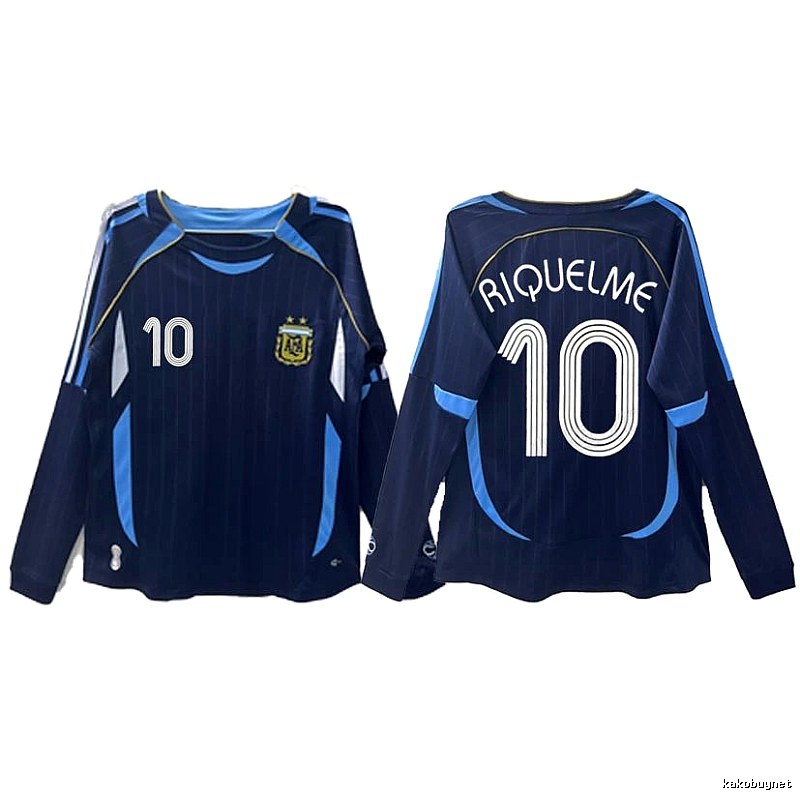 Brazil Monogram Soccer jersey Blue Brazil Football for Layered Styling