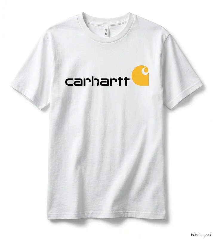 Carhartt Classic Simple Style White T-shirt