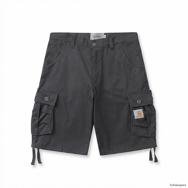 Carhartt workwear style dark grey shorts