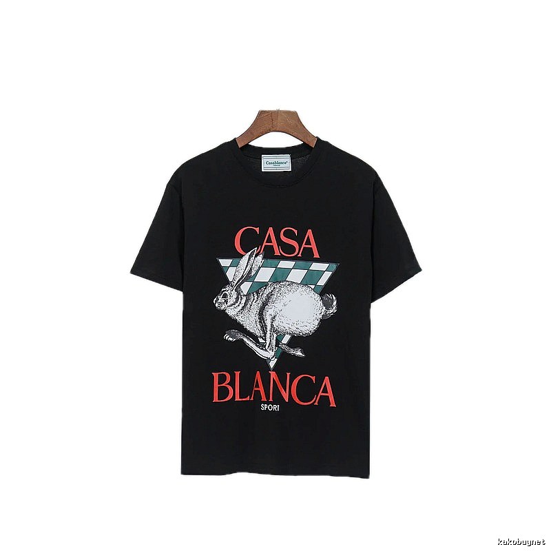 Casablanca sporty black T-shirt