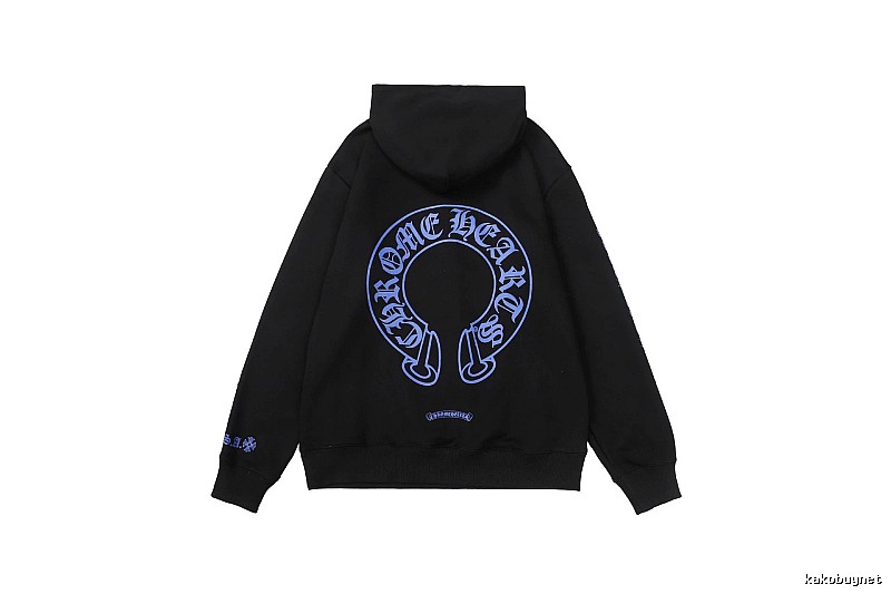 Chrome Hearts 2088-97 Black Cross Graphic Hoodie Downtown Style