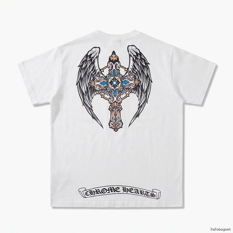 Chrome Hearts Angel Cross White T-shirt