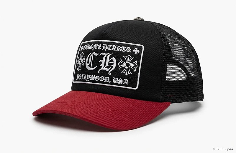 Chrome Hearts Cross Black Baseball Cap