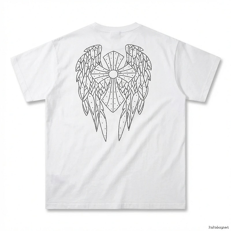 Chrome Hearts Wings Style White T-shirt