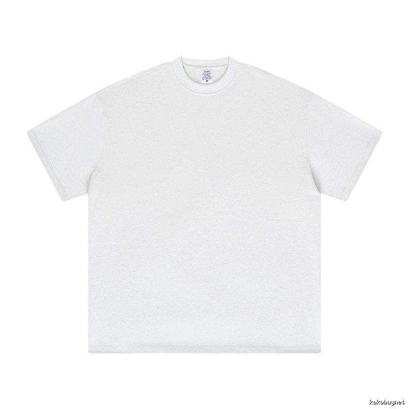 Classic Plain white T-shirt Minimal White Short for Daily Styling