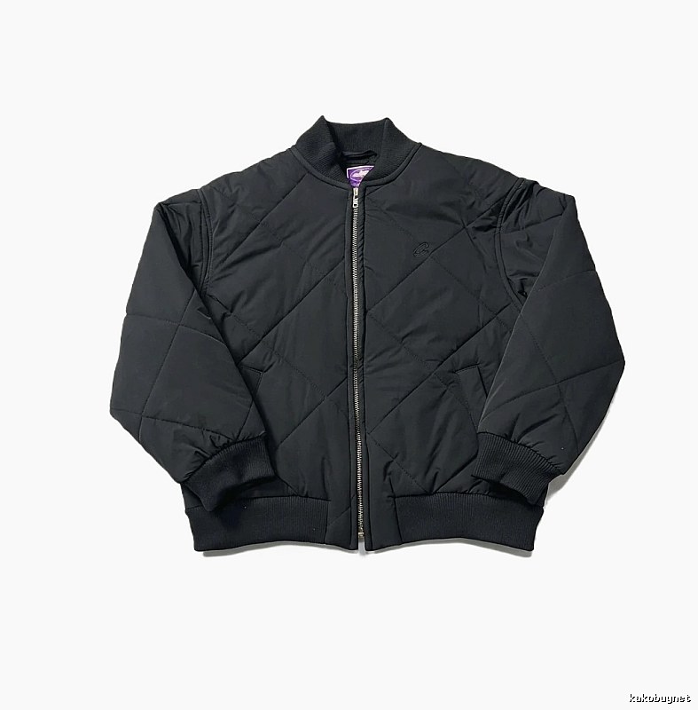 Corteiz black quilted jacket
