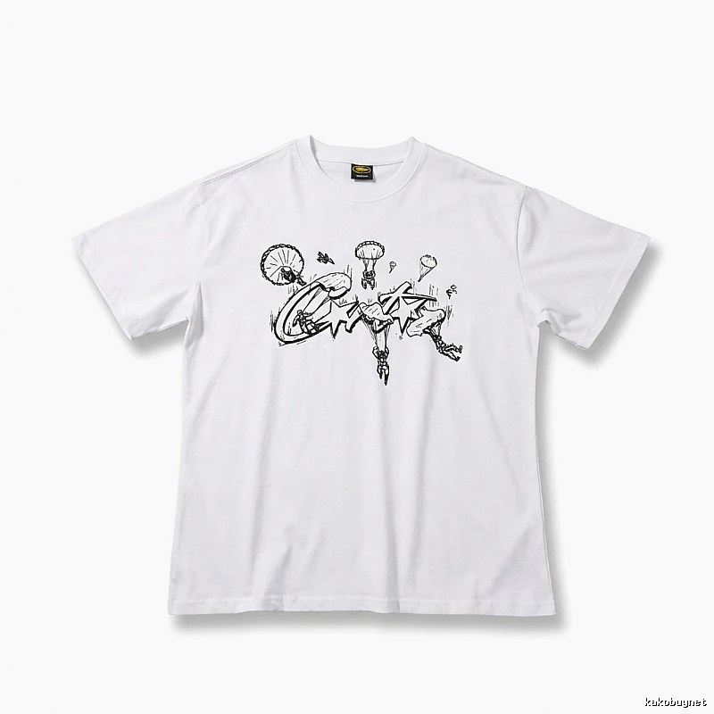 Corteiz Graffiti-style White T-shirt