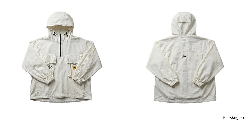 Corteiz Workwear Style White Jacket