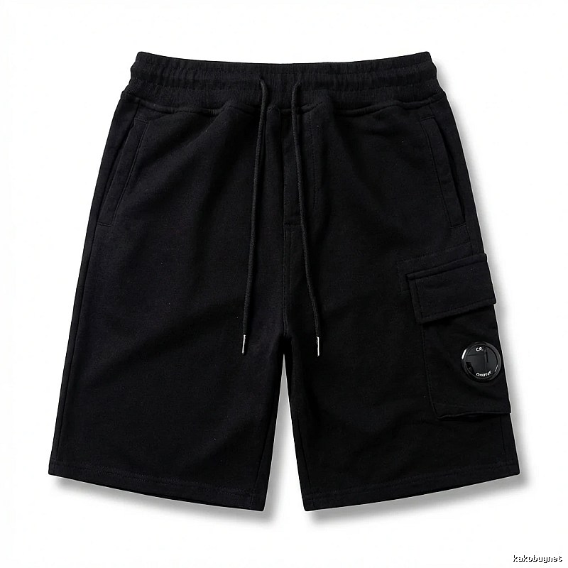 C.P. workwear style black shorts