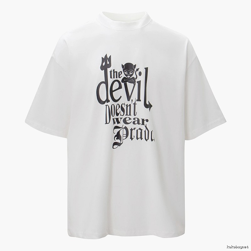 Daily Statement graphic T-shirt Black Colorful Lucky for City Outfits