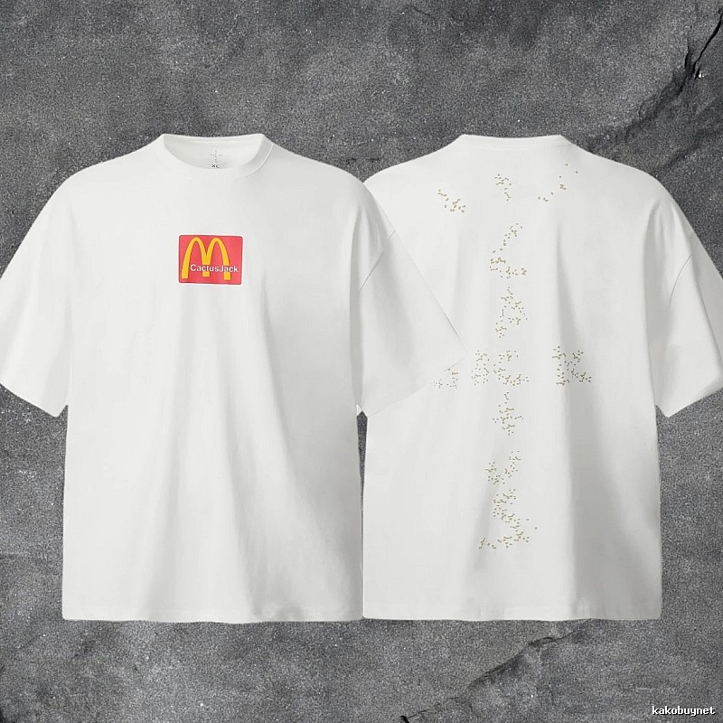 Denim Tears 2031-32 White Graphic T-Shirt Downtown Style