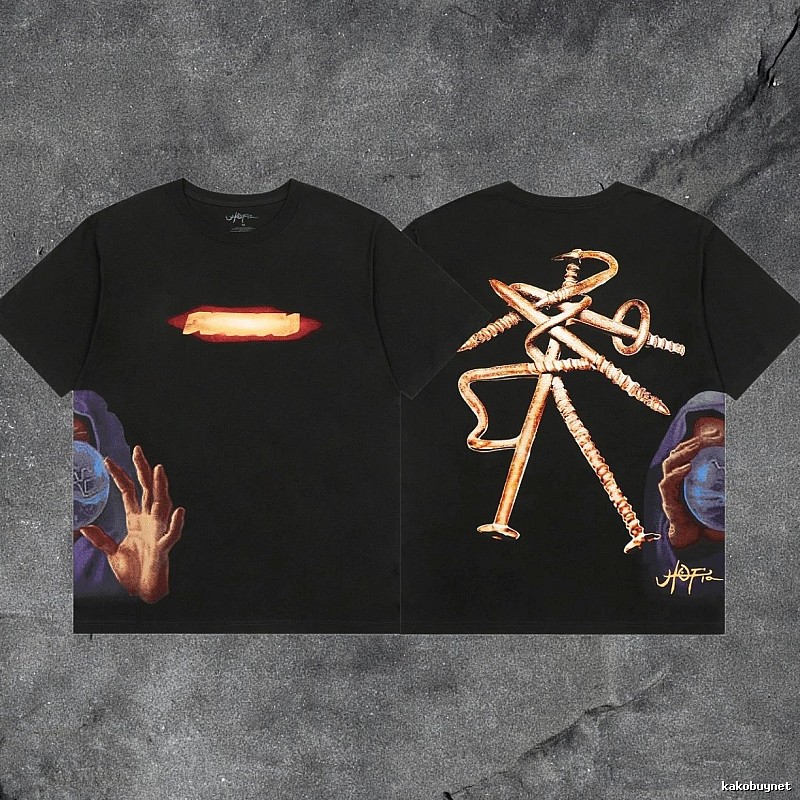 Denim Tears 2032-09 Black Style 3209 Graphic T-Shirt Travel Styling