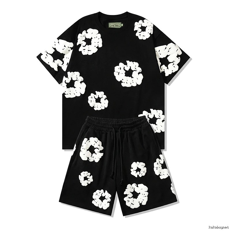 DENIM TEARS Printed Casual Style Set