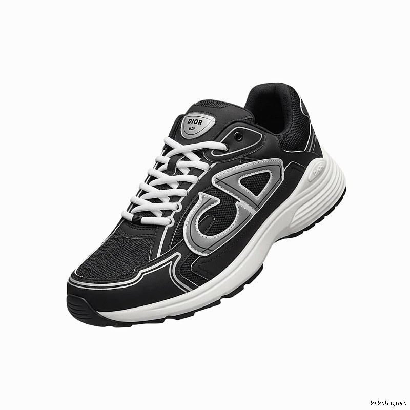 Dior retro black and grey sports shoes
