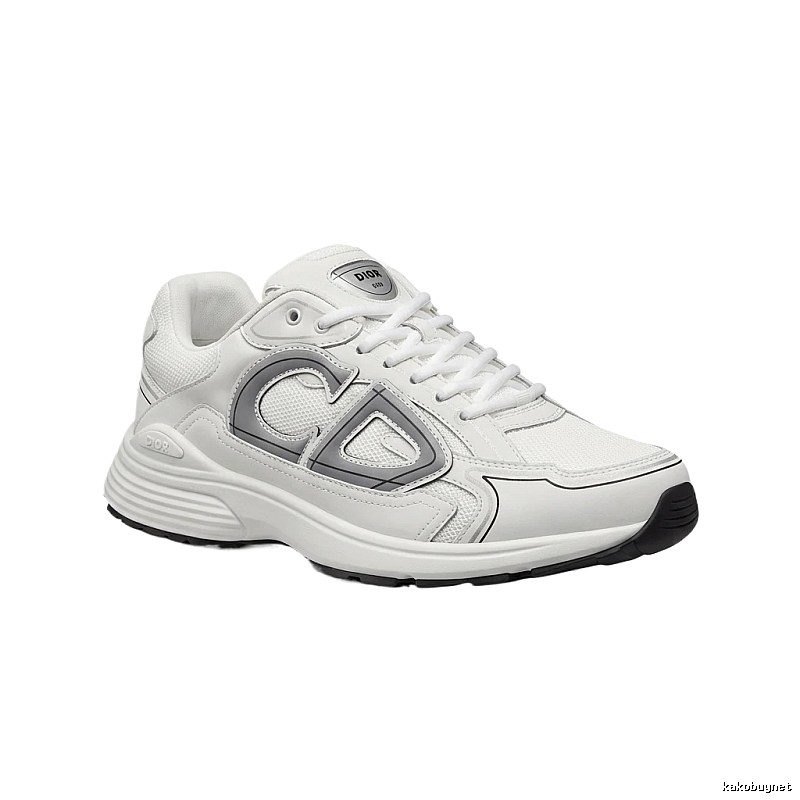 Dior series retro-style white shoes