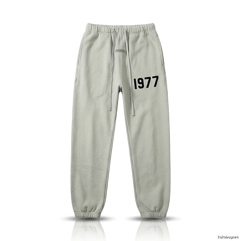 ESSENTIALS 1977 Casual Style Light Gray Sweatpants