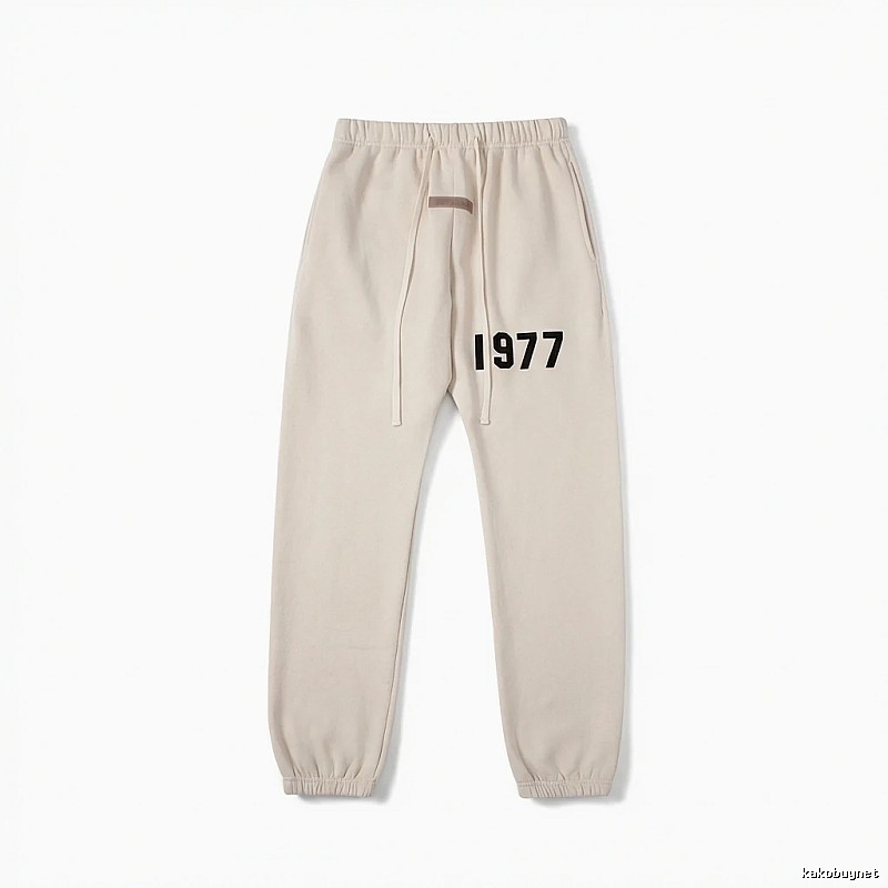 ESSENTIALS 1977 Minimalist Style Beige Pants