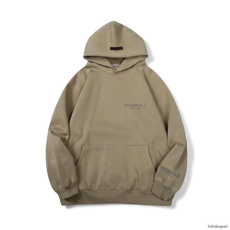 ESSENTIALS Basic Khaki Sweatshirt