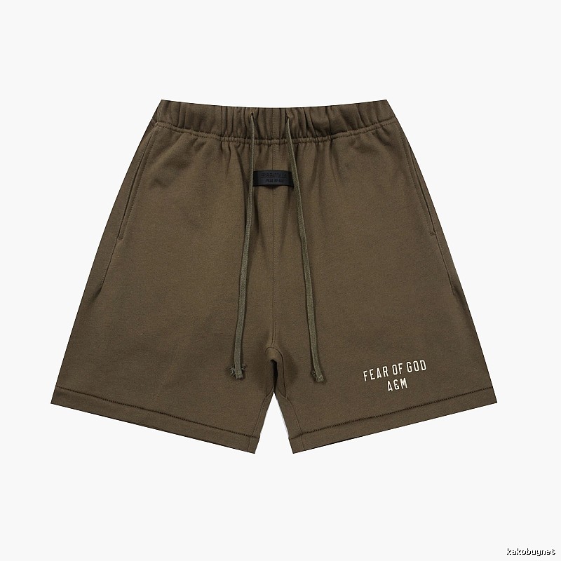 ESSENTIALS Casual Khaki Shorts