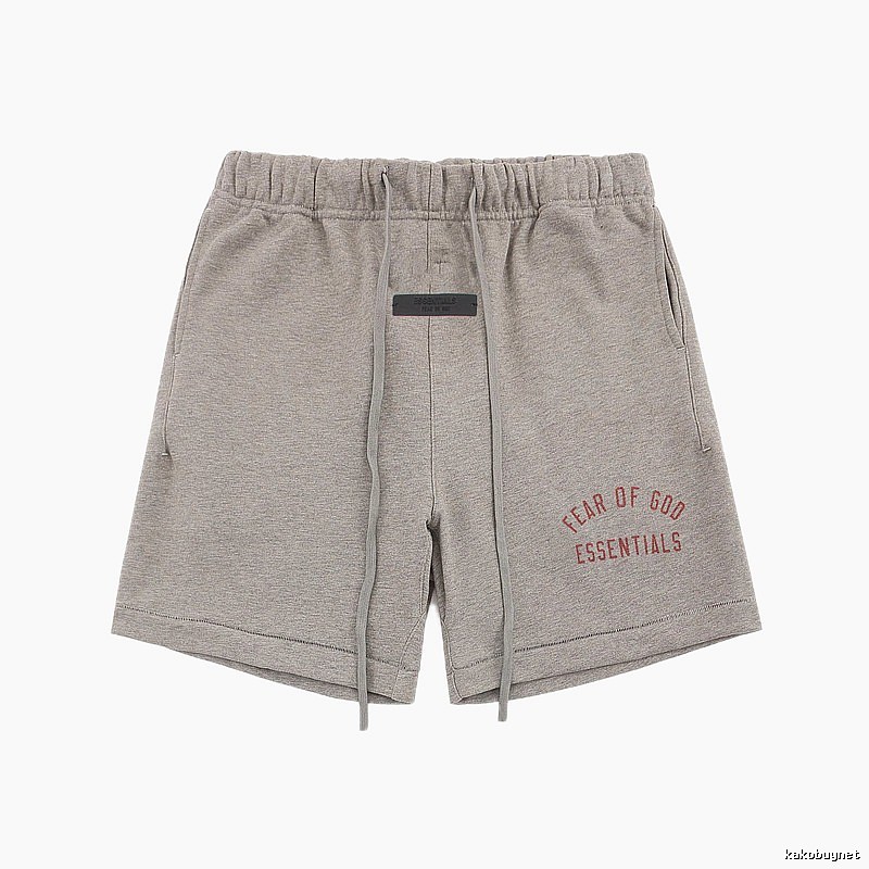 ESSENTIALS casual style grey shorts
