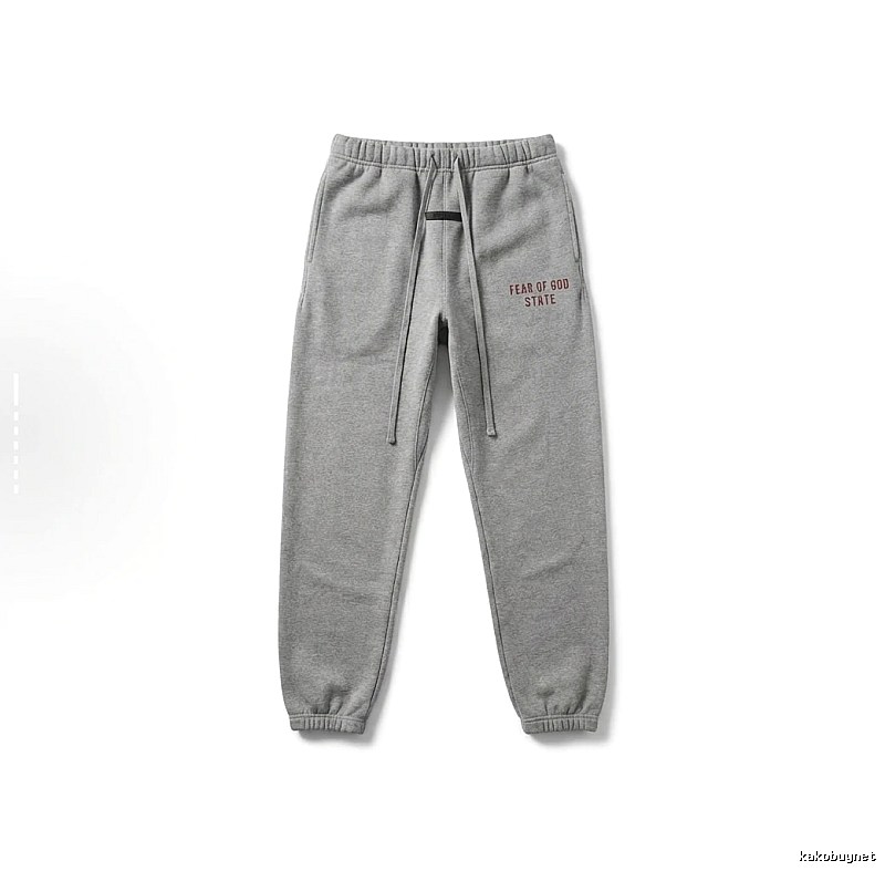ESSENTIALS casual style grey sweatpants