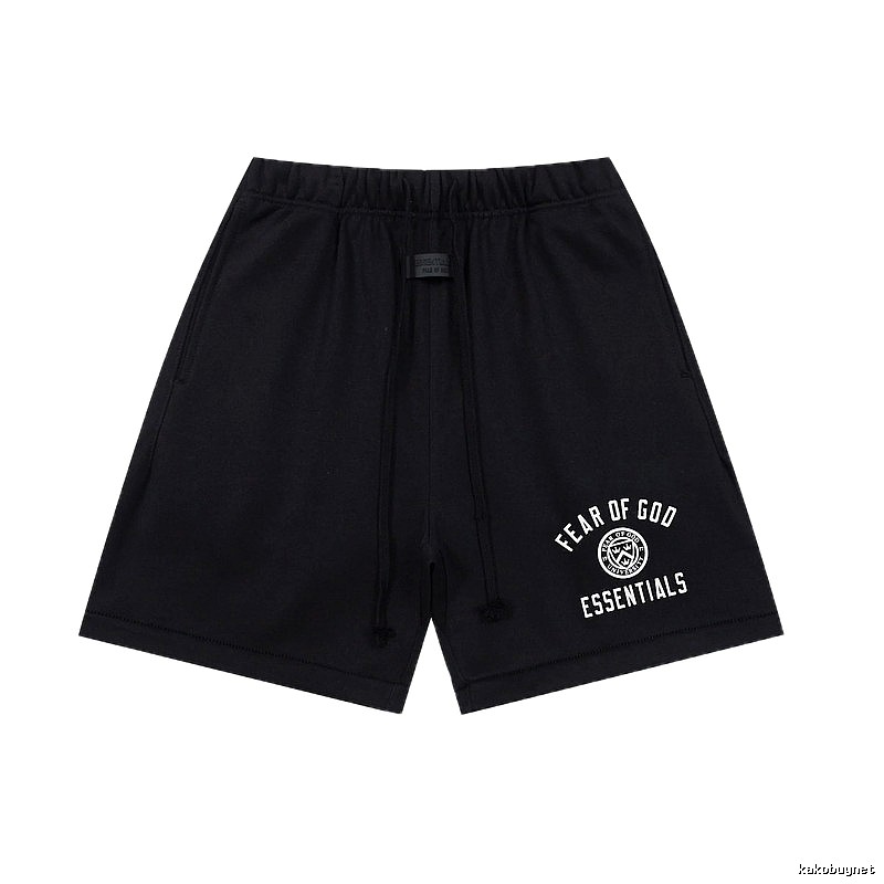 ESSENTIALS minimalist style black shorts