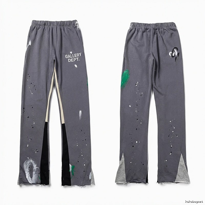 Gallery Dept Graffiti Style Grey Trousers