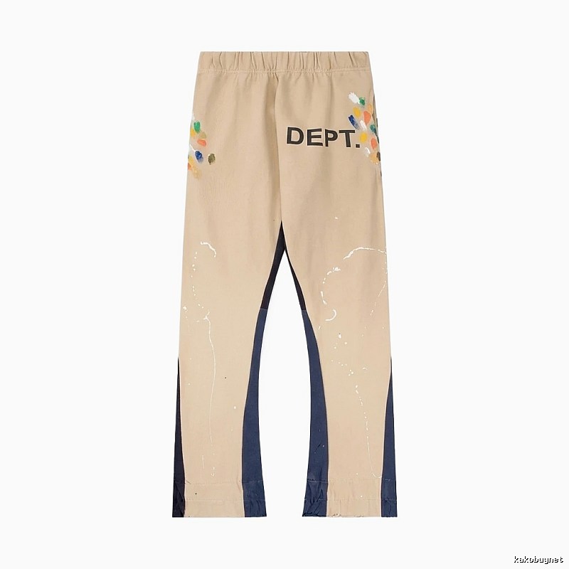 Gallery Dept Graffiti Style Khaki Pants