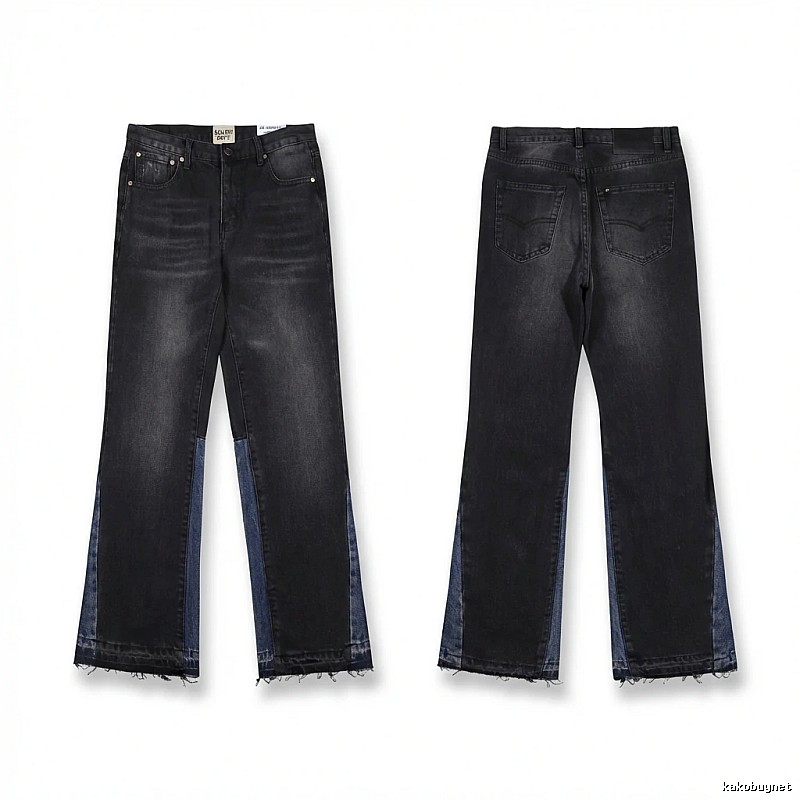 Gallery Dept. patchwork denim style long pants