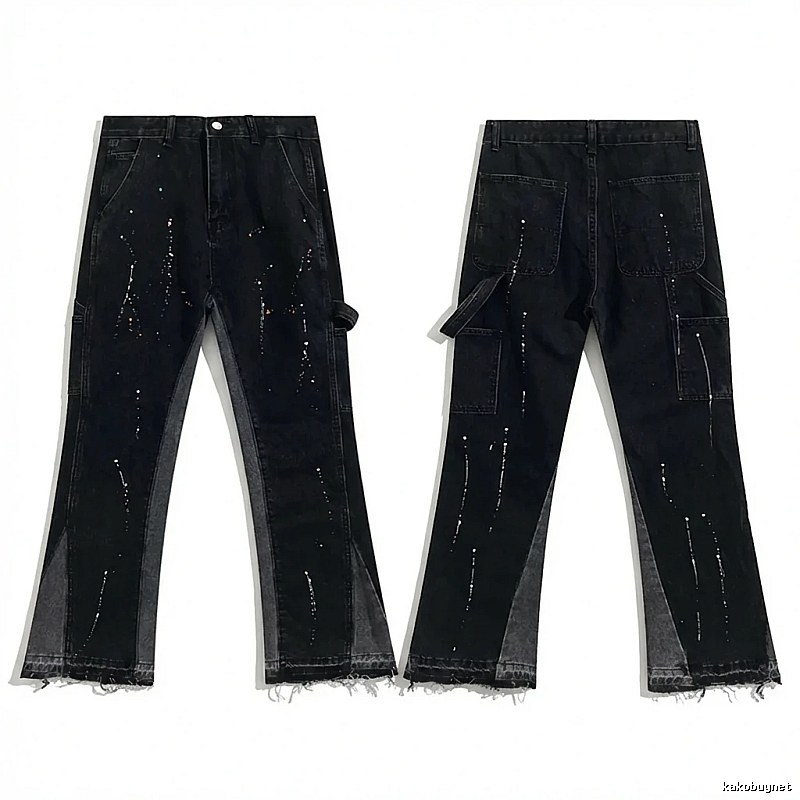 Gallery Dept Workwear Style Black Jeans