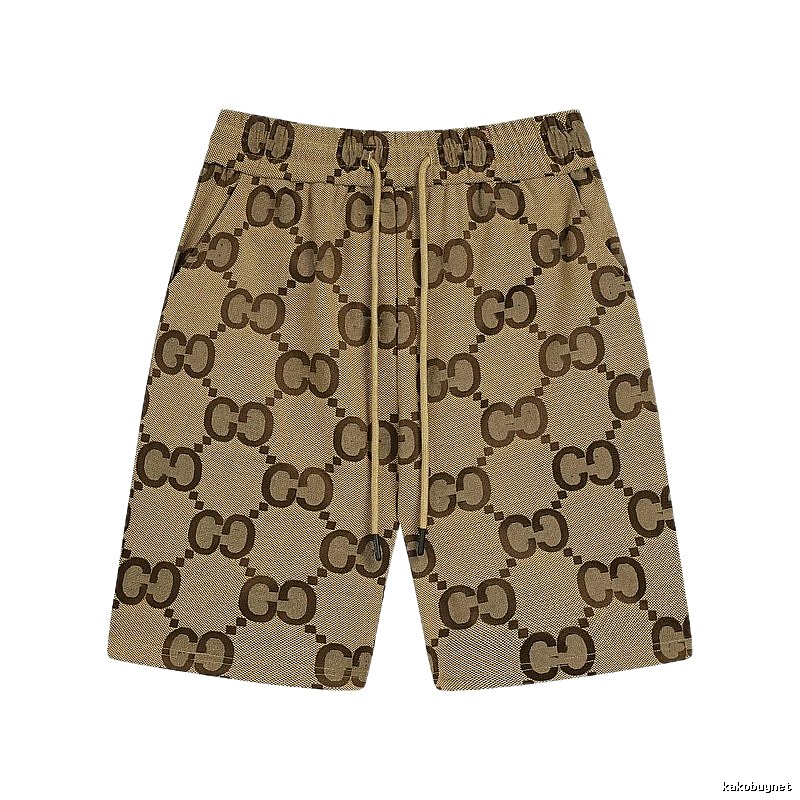 Gucci Double G Brown Retro Shorts
